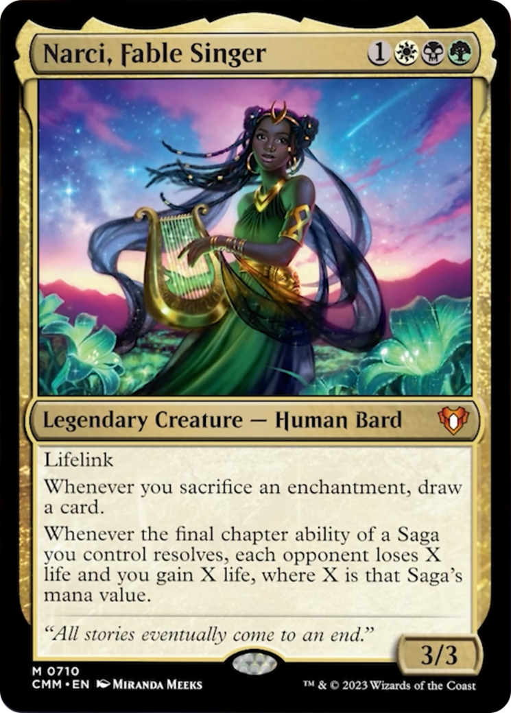 Narci, Fable Singer [Commander Masters] | Jack's On Queen