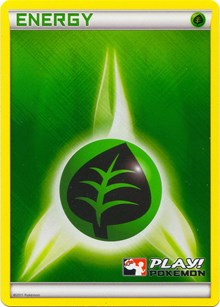 Grass Energy (2011 Play Pokemon Promo) [League & Championship Cards] | Jack's On Queen