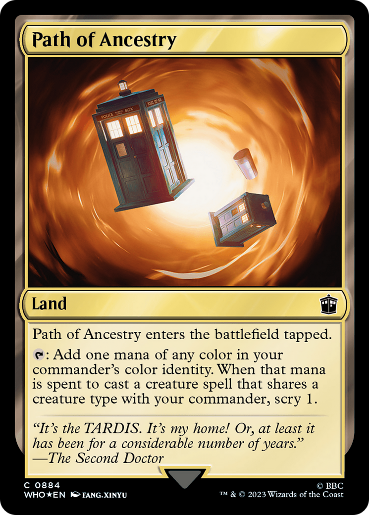 Path of Ancestry (Surge Foil) [Doctor Who] | Jack's On Queen