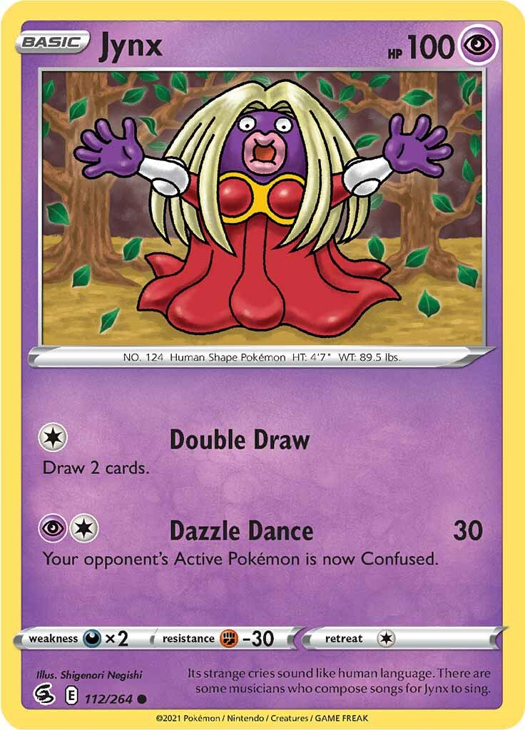 Jynx (112/264) [Sword & Shield: Fusion Strike] | Jack's On Queen