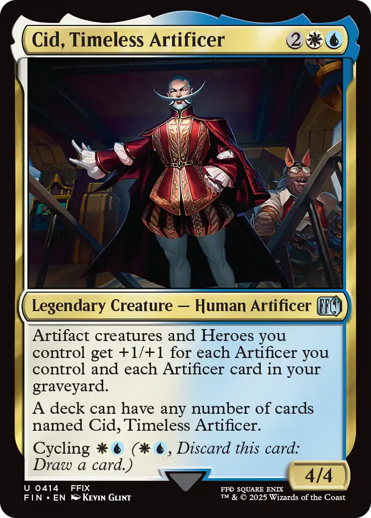 Cid, Timeless Artificer (0414) [FINAL FANTASY] | Jack's On Queen