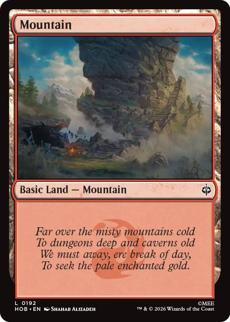 Mountain (0192) [The Hobbit] | Jack's On Queen