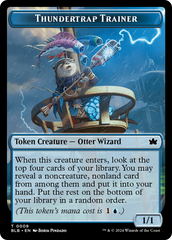 Snail // Thundertrap Trainer Double-Sided Token [Bloomburrow Tokens] | Jack's On Queen