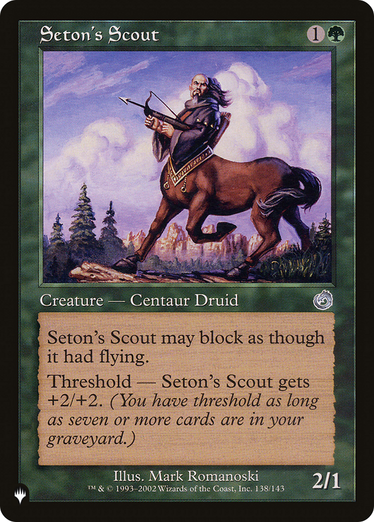 Seton's Scout [The List] | Jack's On Queen
