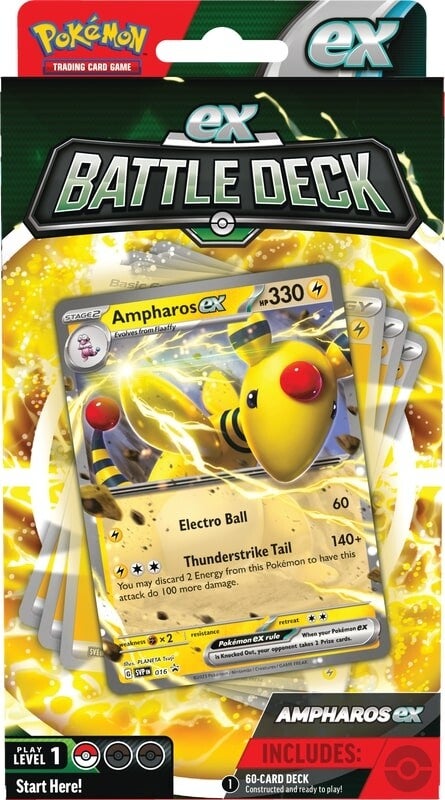 Ex Battle Deck (Ampharos ex) | Jack's On Queen