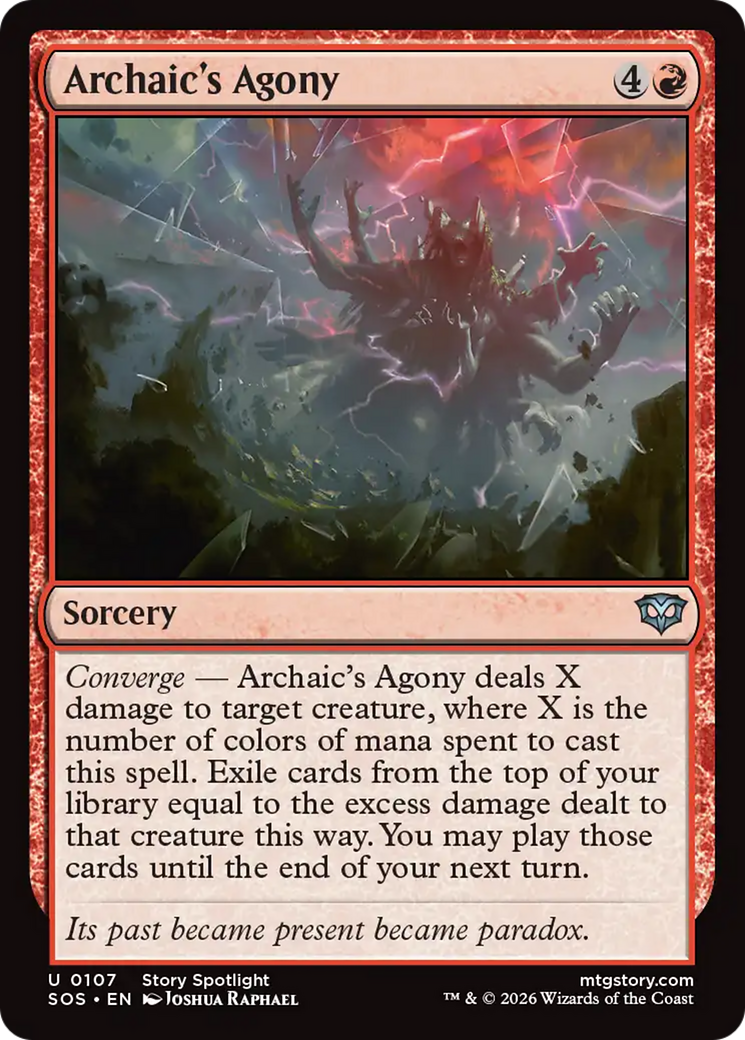 Archaic's Agony [Secrets of Strixhaven] | Jack's On Queen