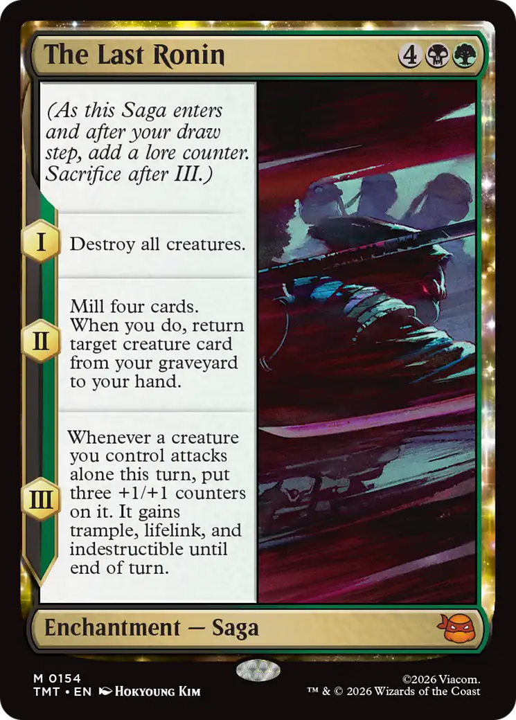 The Last Ronin [Teenage Mutant Ninja Turtles] | Jack's On Queen