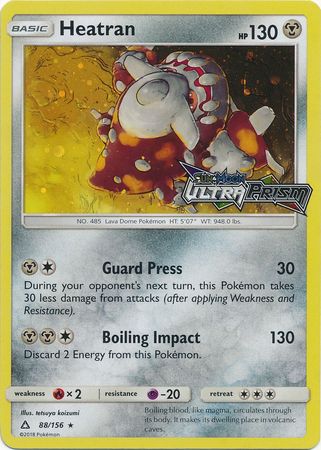 Heatran (88/156) [Alternate Art Promos] | Jack's On Queen