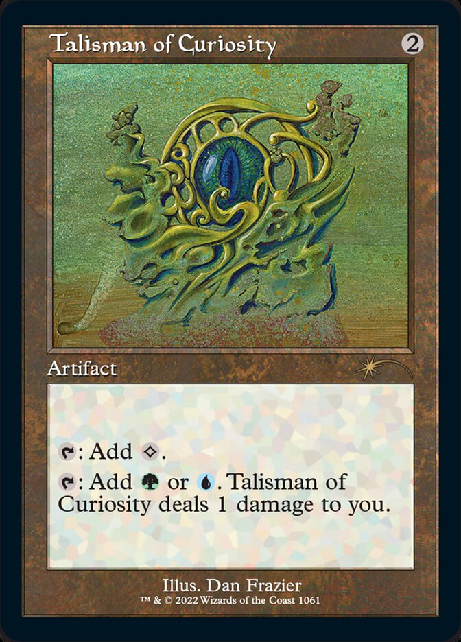 Talisman of Curiosity (Foil Etched) [Secret Lair Drop Series] | Jack's On Queen