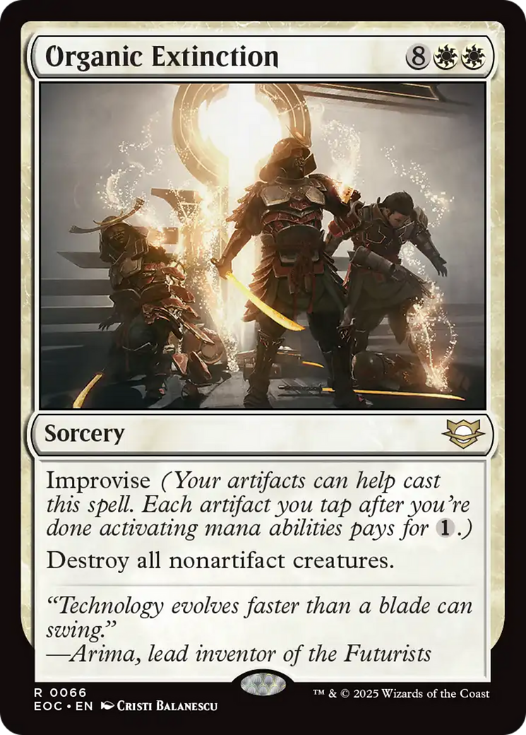 Organic Extinction [Edge of Eternities Commander] | Jack's On Queen
