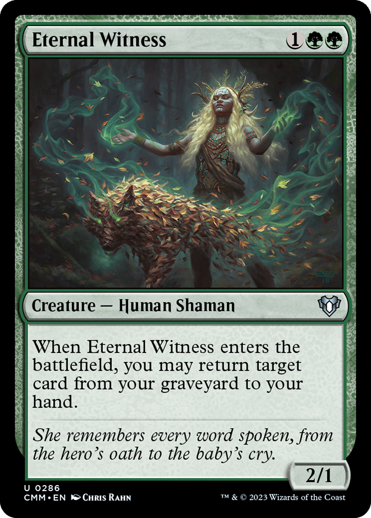 Eternal Witness [Commander Masters] | Jack's On Queen