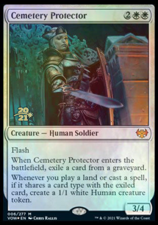 Cemetery Protector [Innistrad: Crimson Vow Prerelease Promos] | Jack's On Queen