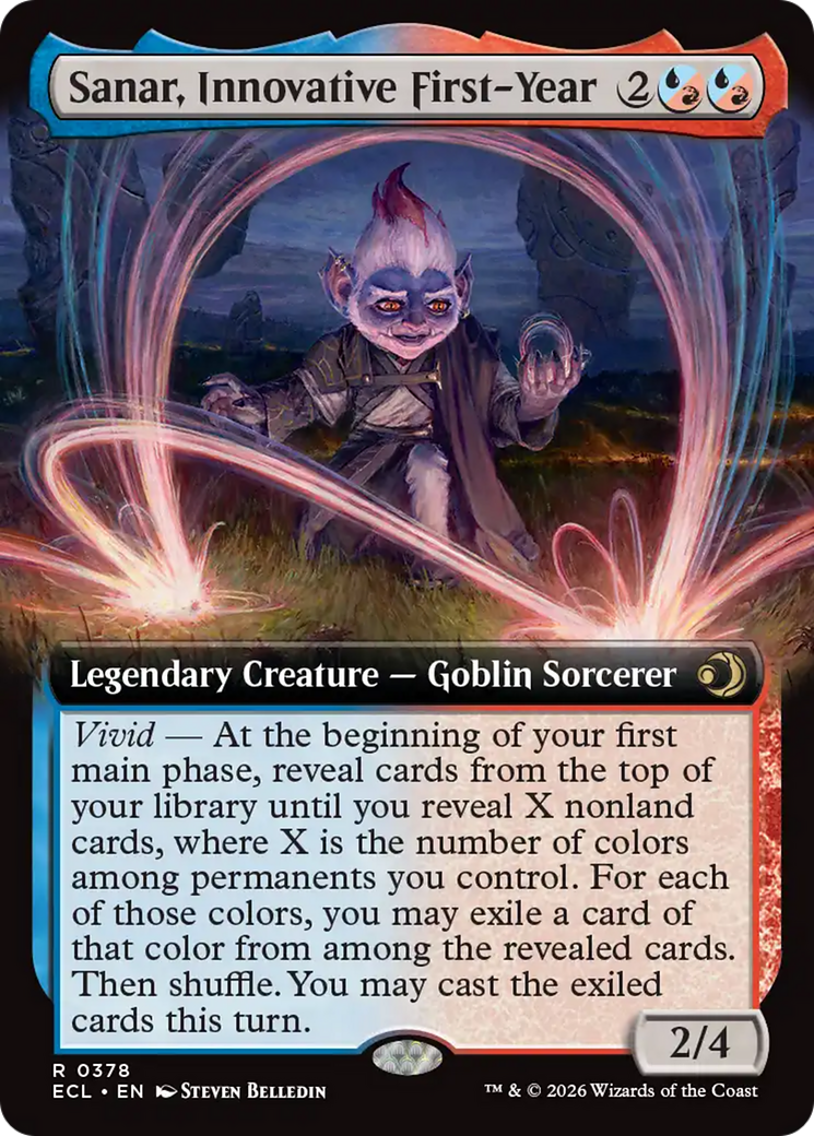 Sanar, Innovative First-Year (Extended Art) [Lorwyn Eclipsed] | Jack's On Queen