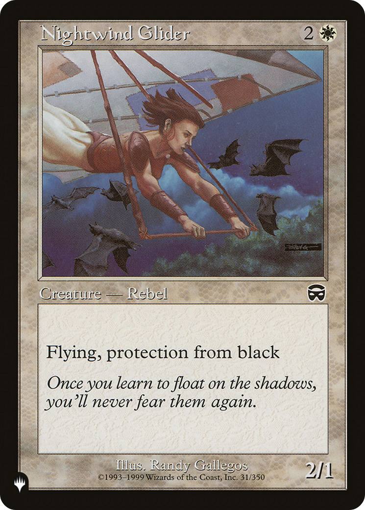 Nightwind Glider [The List Reprints] | Jack's On Queen