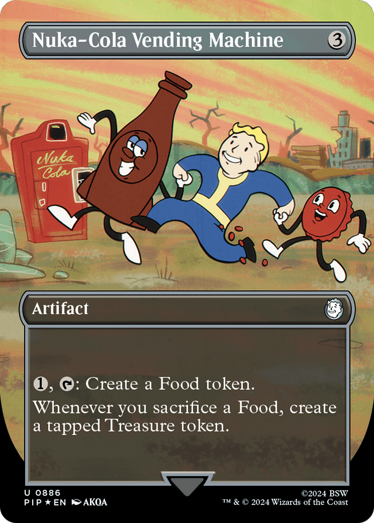 Nuka-Cola Vending Machine (Borderless) (Surge Foil) [Fallout] | Jack's On Queen