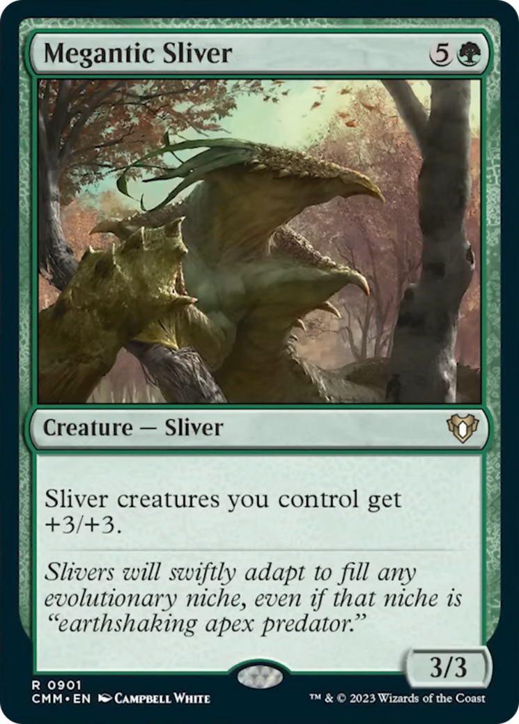 Megantic Sliver [Commander Masters] | Jack's On Queen