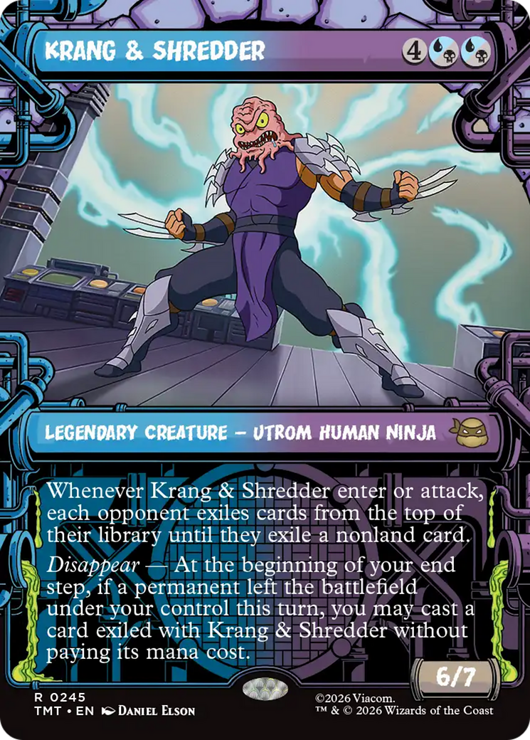 Krang & Shredder (Showcase) [Teenage Mutant Ninja Turtles] | Jack's On Queen