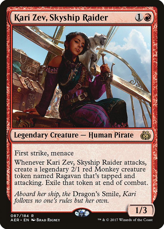 Kari Zev, Skyship Raider [Aether Revolt] | Jack's On Queen
