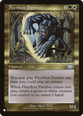 Fleetfoot Panther [The List] | Jack's On Queen