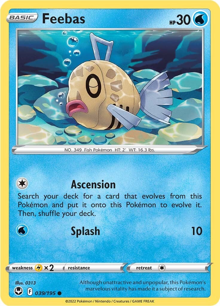 Feebas (039/195) [Sword & Shield: Silver Tempest] | Jack's On Queen