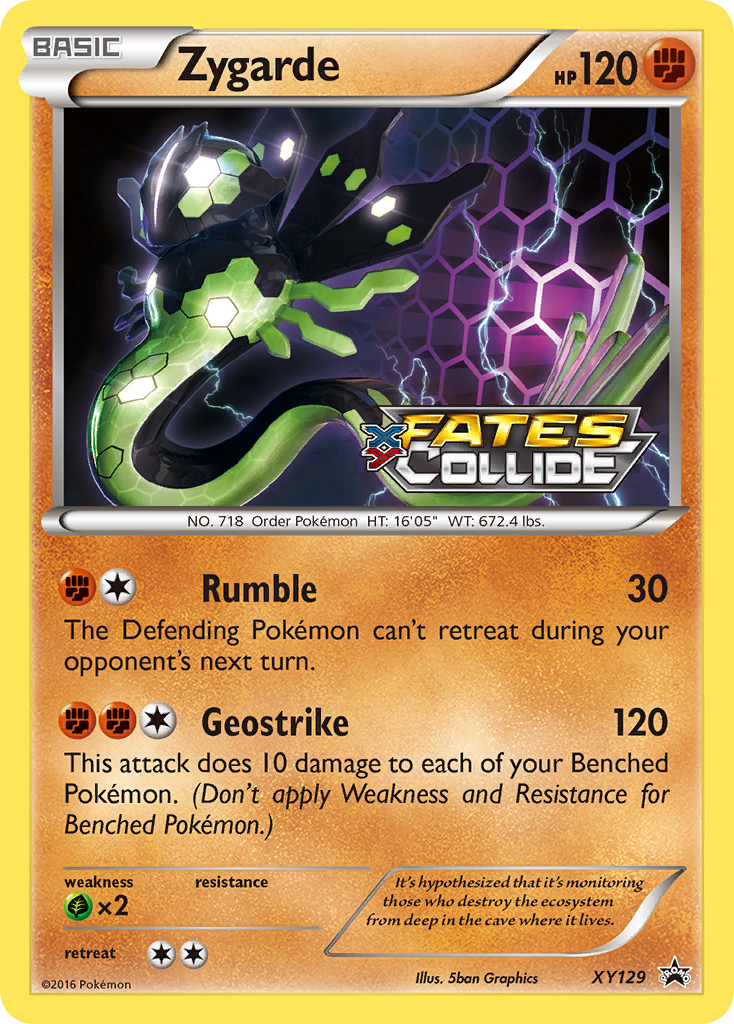 Zygarde (XY129) [XY: Black Star Promos] | Jack's On Queen