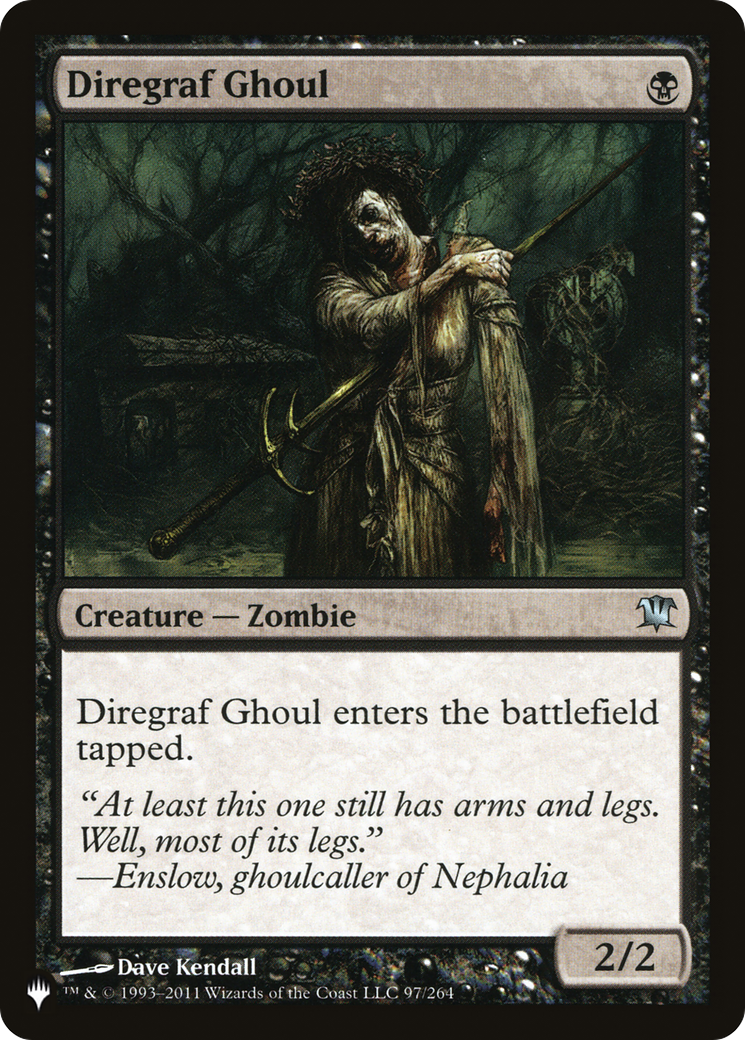 Diregraf Ghoul [The List] | Jack's On Queen