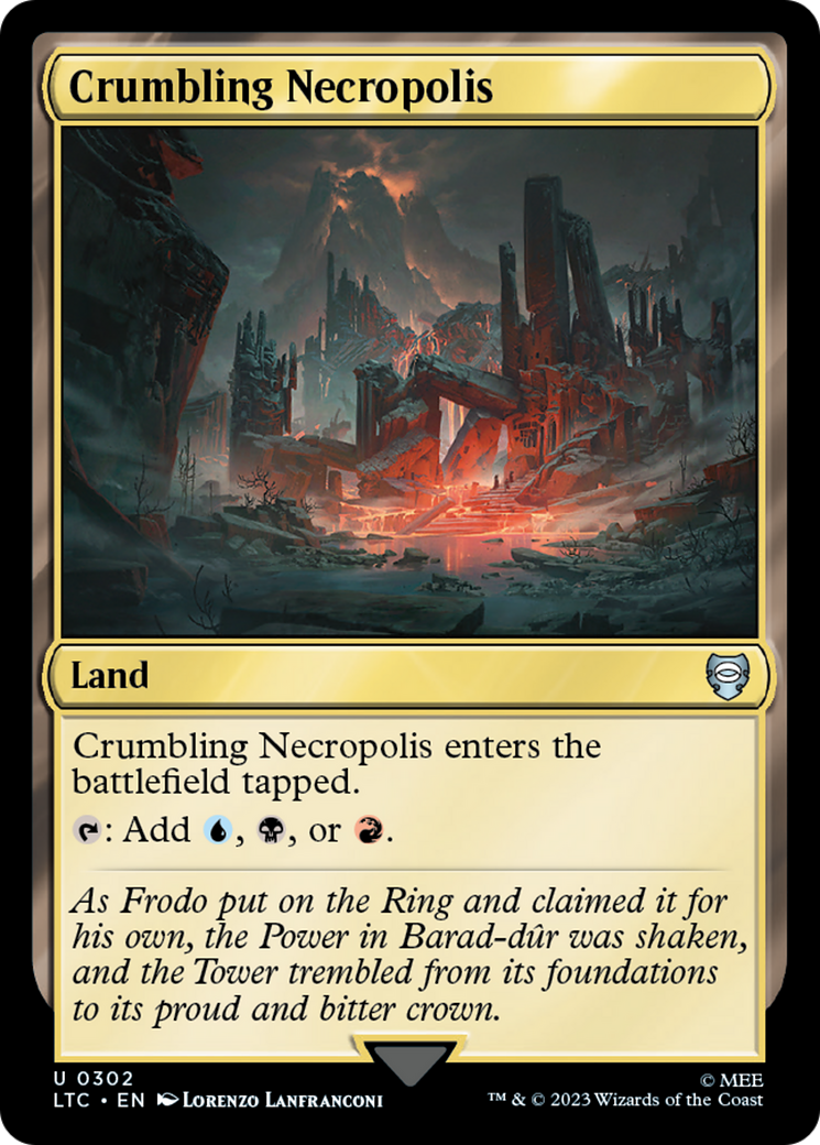 Crumbling Necropolis [The Lord of the Rings: Tales of Middle-Earth Commander] | Jack's On Queen