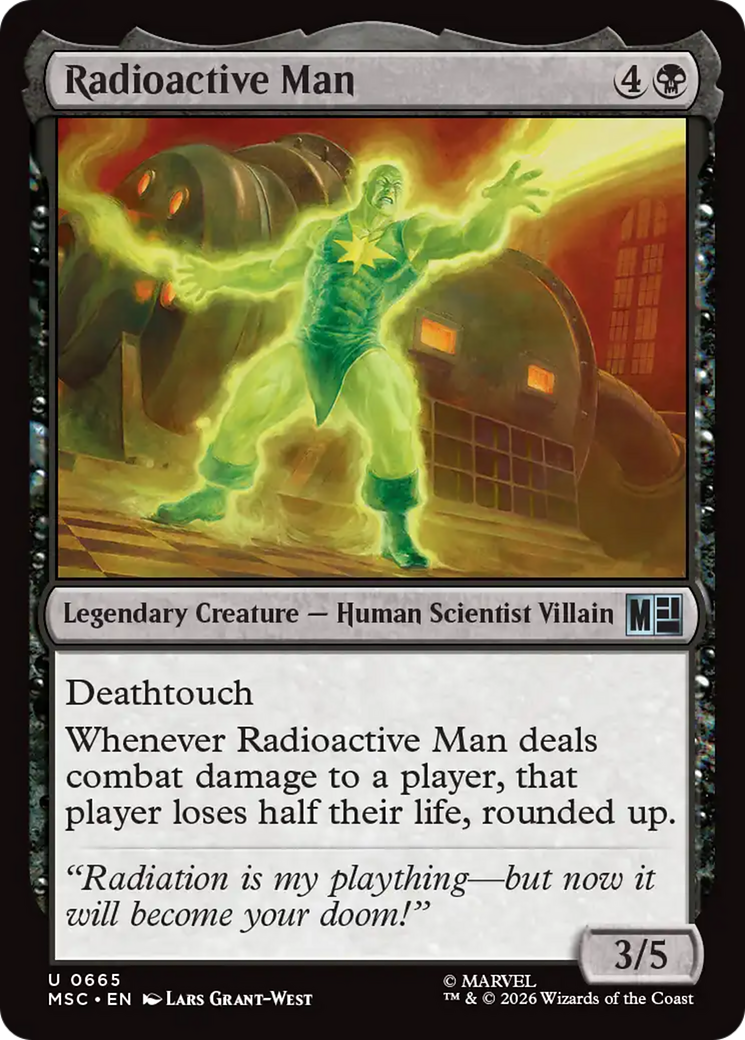 Radioactive Man [Marvel Super Heroes Commander] | Jack's On Queen