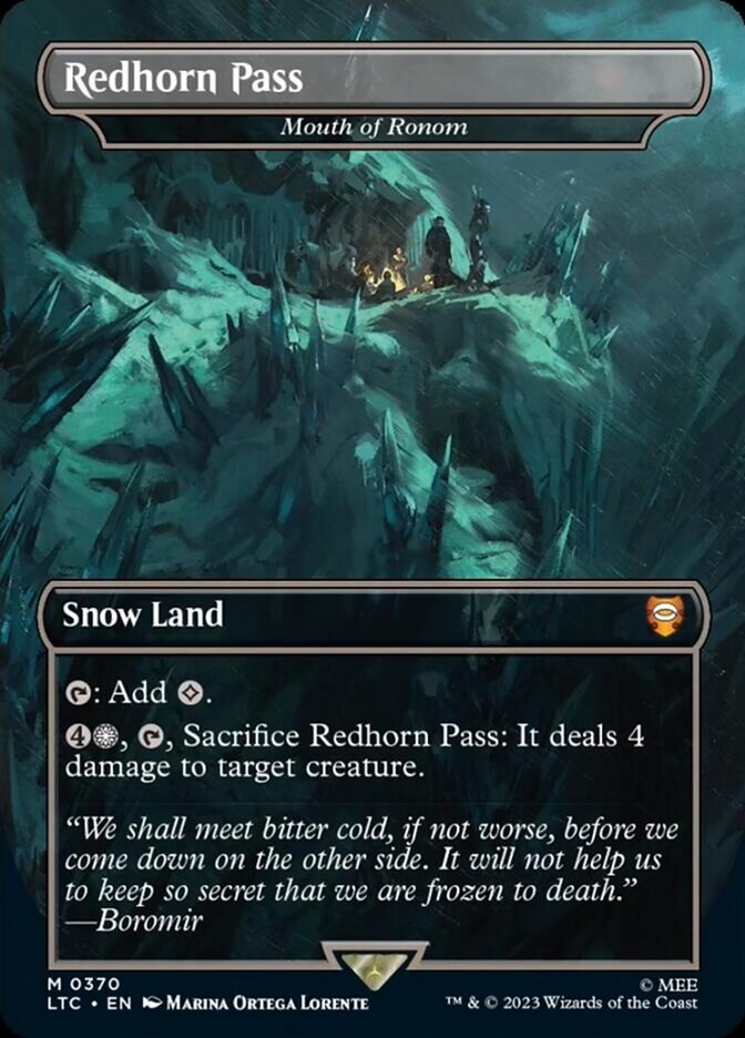 Mouth of Ronom - Redhorn Pass [The Lord of the Rings: Tales of Middle-Earth Commander] | Jack's On Queen