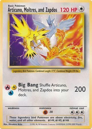 Articuno, Moltres, and Zapdos (Jumbo Card) [Miscellaneous Cards] | Jack's On Queen