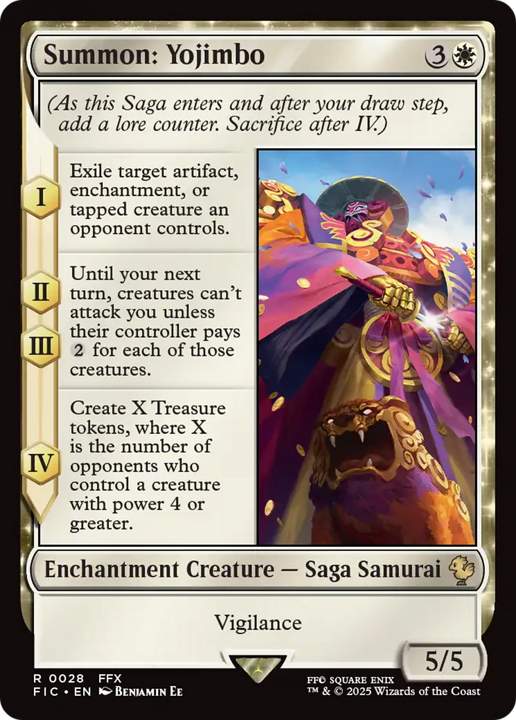 Summon: Yojimbo [FINAL FANTASY Commander] | Jack's On Queen