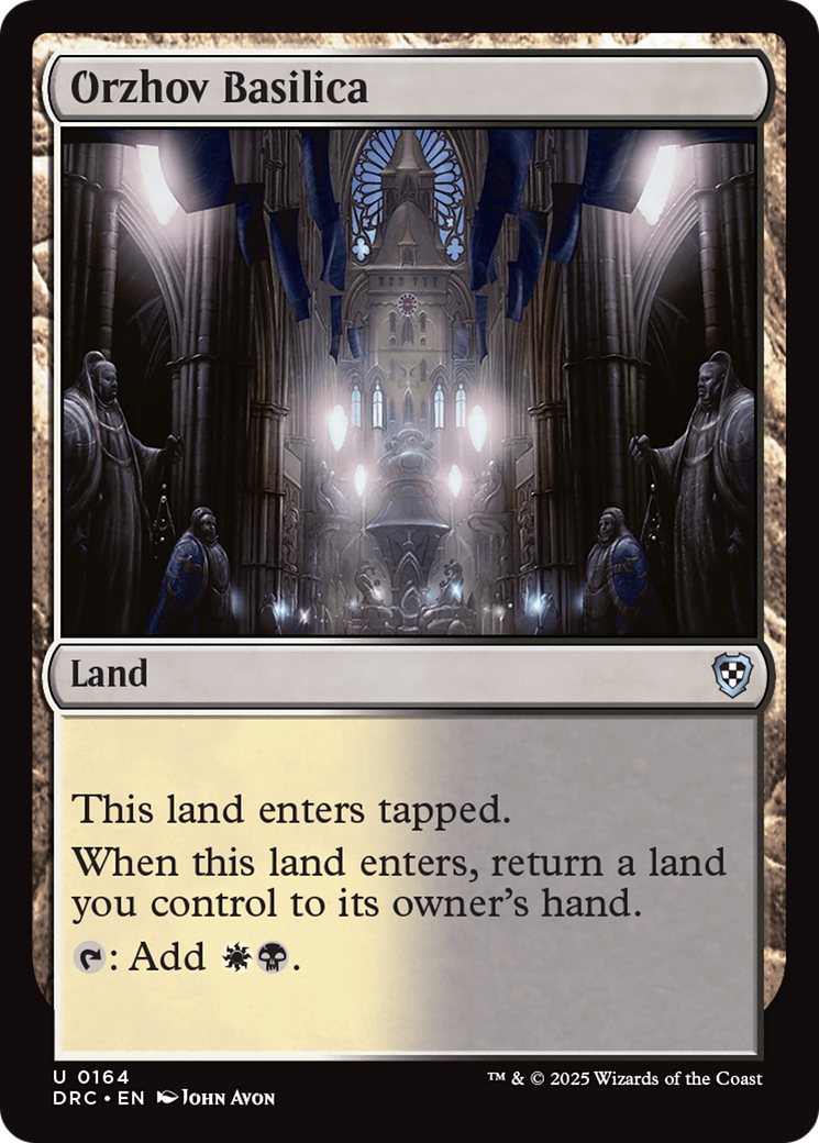 Orzhov Basilica [Aetherdrift Commander] | Jack's On Queen