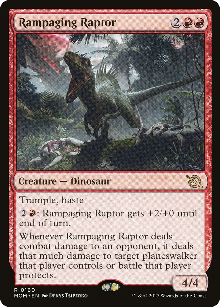 Rampaging Raptor [March of the Machine] | Jack's On Queen