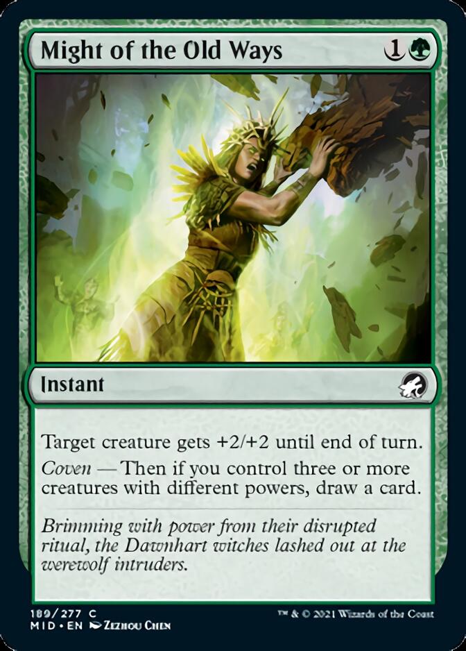 Might of the Old Ways [Innistrad: Midnight Hunt] | Jack's On Queen
