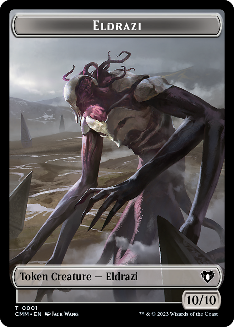 Eldrazi Spawn // Rat Double-Sided Token [Commander Masters Tokens] | Jack's On Queen