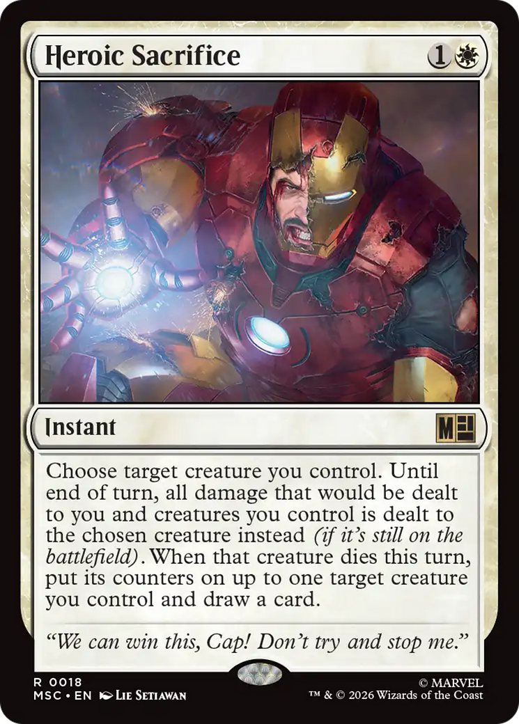 Heroic Sacrifice [Marvel Super Heroes Commander] | Jack's On Queen