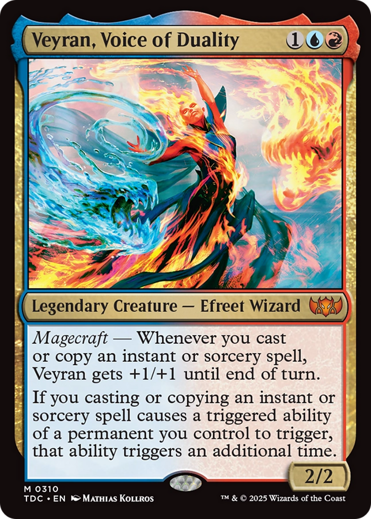 Veyran, Voice of Duality [Tarkir: Dragonstorm Commander] | Jack's On Queen