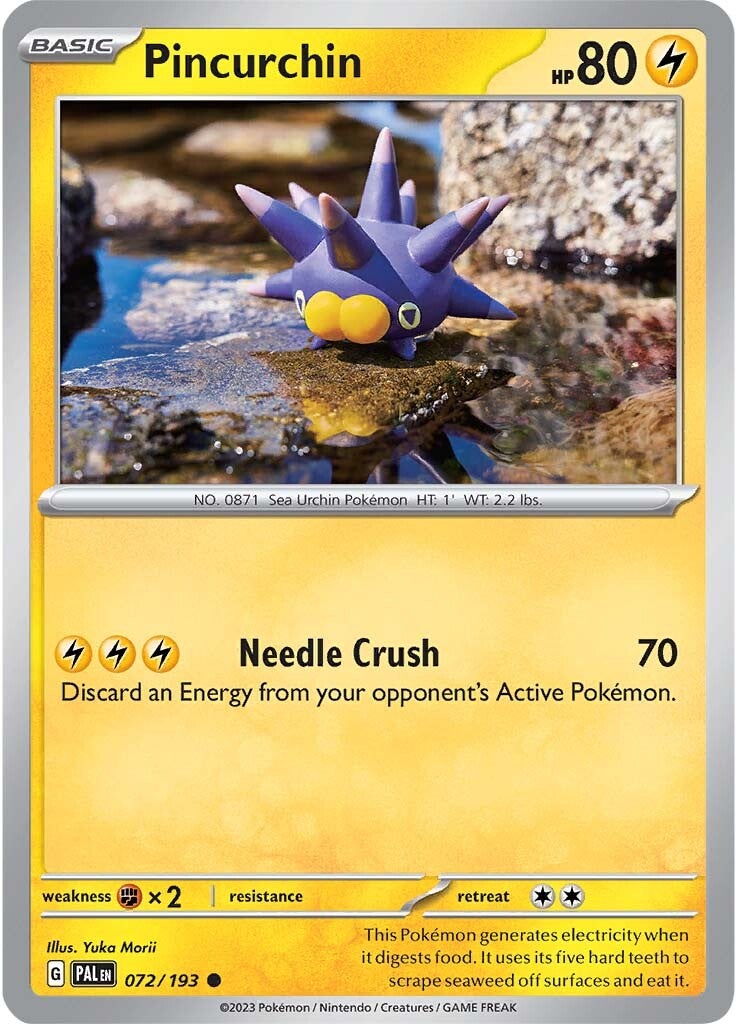 Pincurchin (072/193) [Scarlet & Violet: Paldea Evolved] | Jack's On Queen