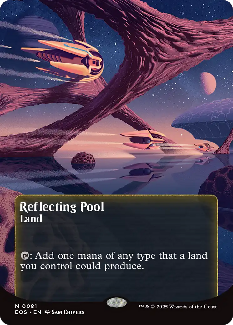 Reflecting Pool (0081) (Borderless) [Edge of Eternities: Stellar Sights] | Jack's On Queen