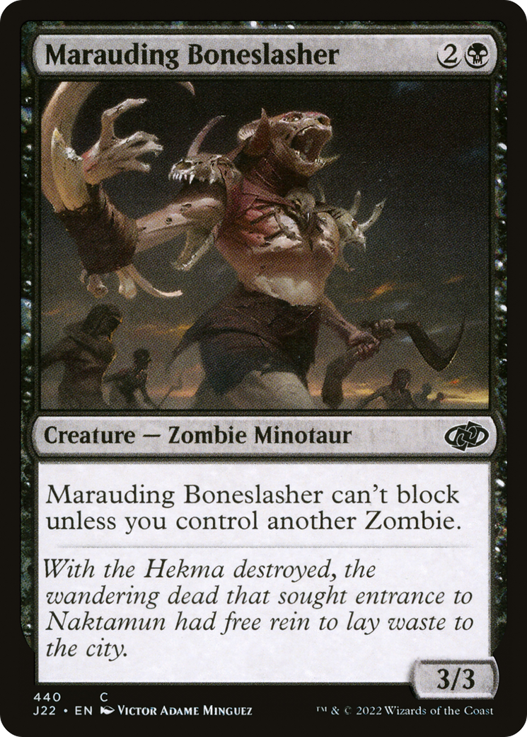 Marauding Boneslasher [Jumpstart 2022] | Jack's On Queen