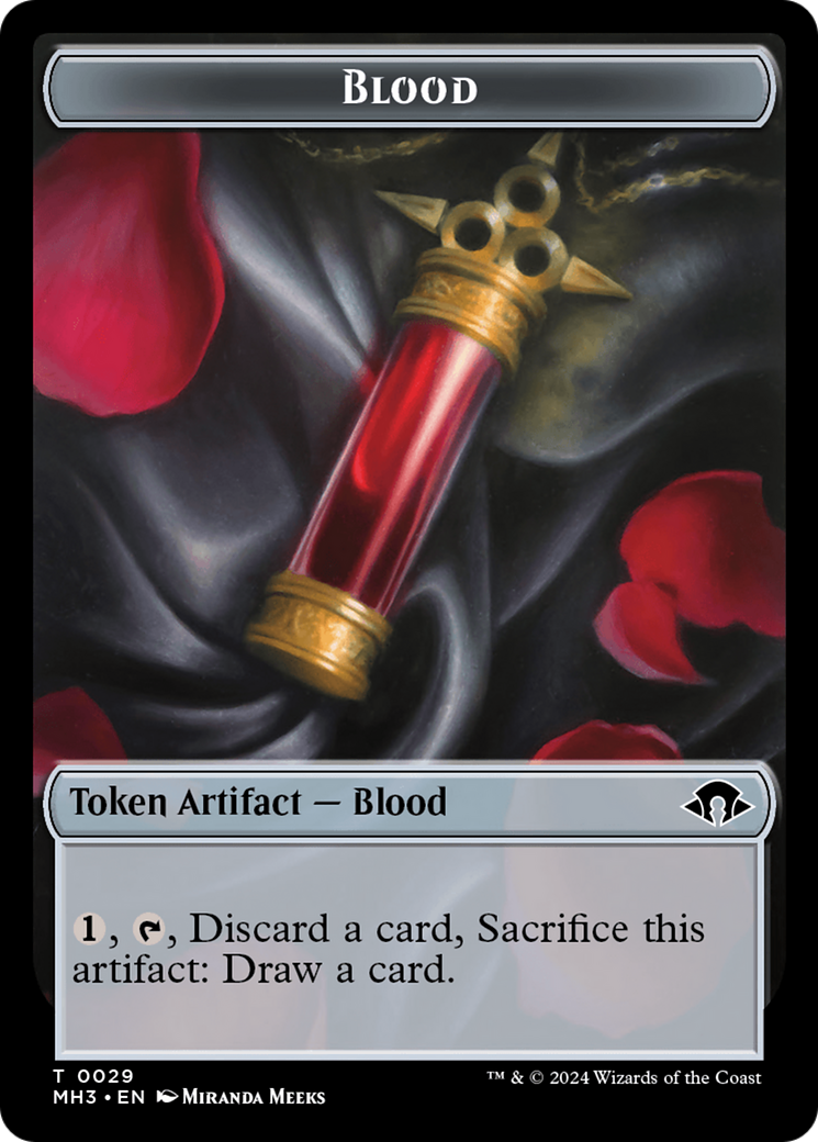 Blood Token [Modern Horizons 3 Tokens] | Jack's On Queen