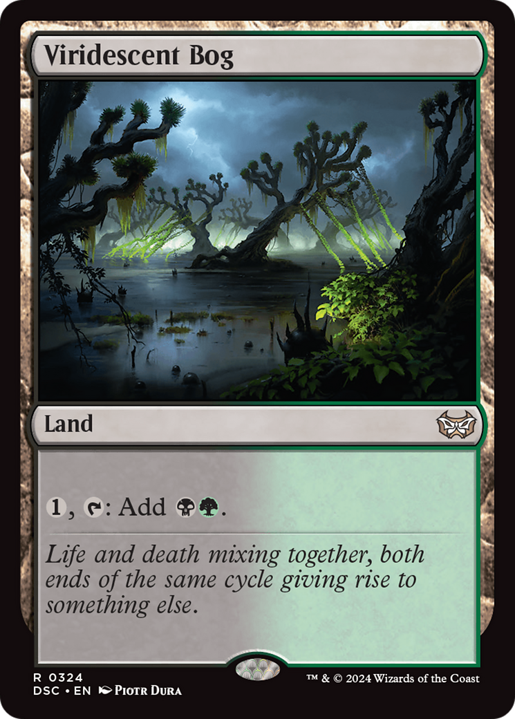 Viridescent Bog [Duskmourn: House of Horror Commander] | Jack's On Queen