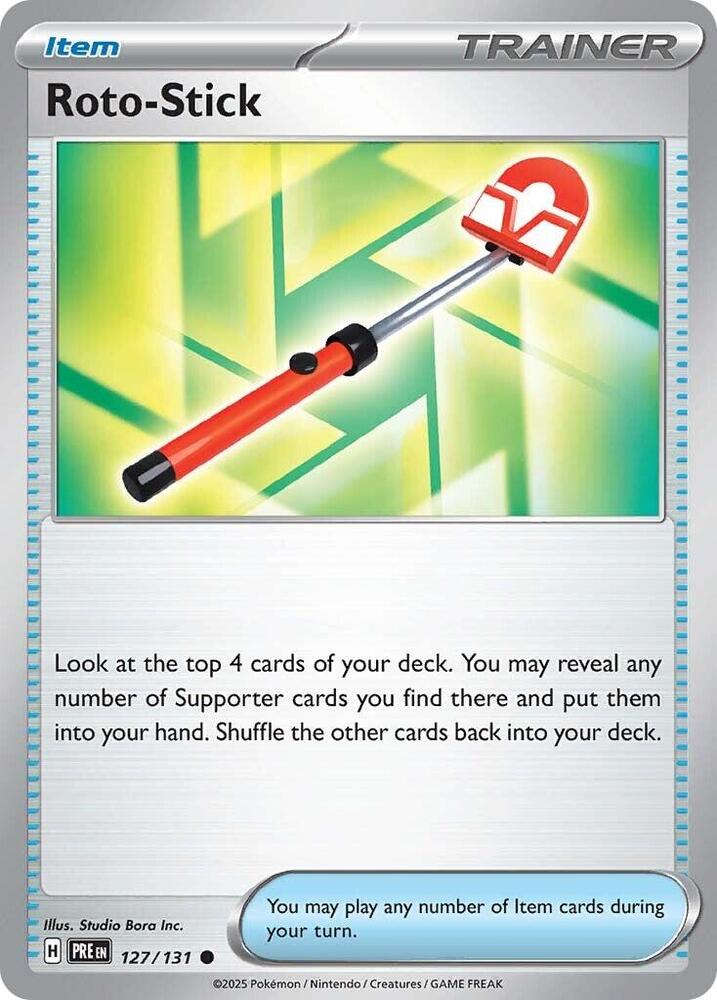 Roto-Stick (127/131) [Scarlet & Violet: Prismatic Evolutions] | Jack's On Queen