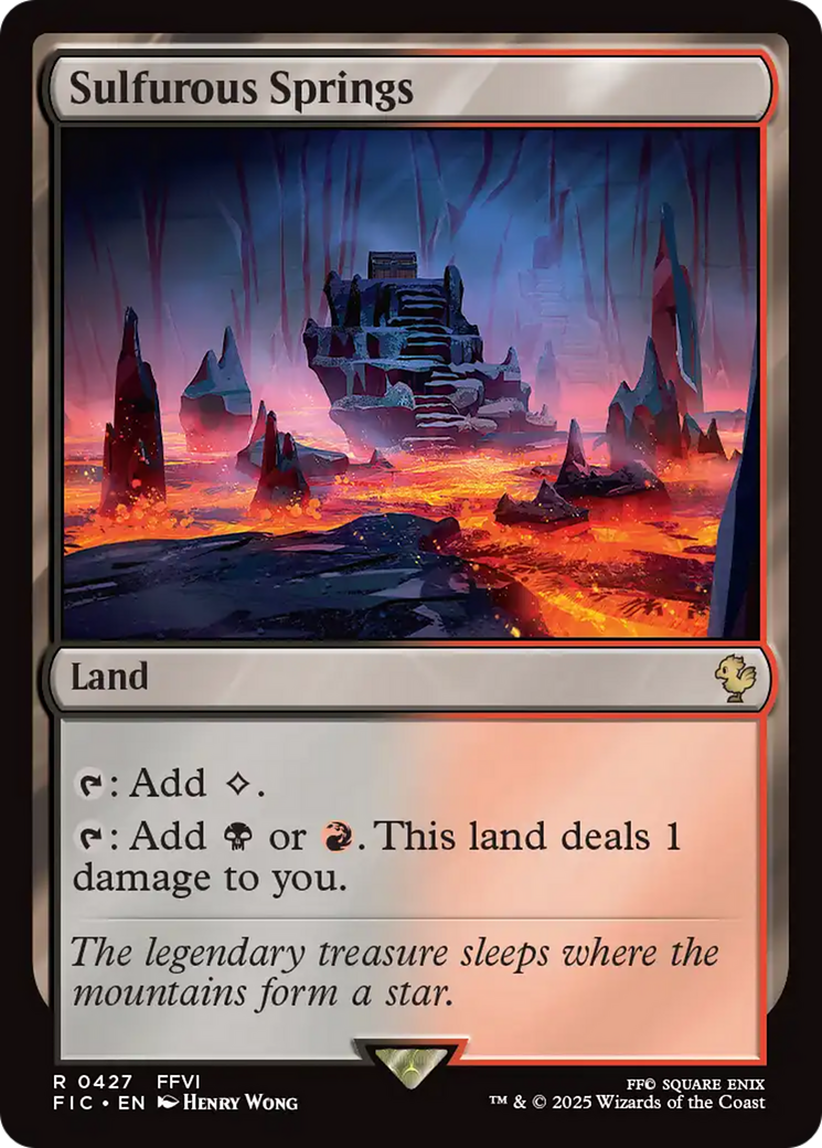 Sulfurous Springs [FINAL FANTASY Commander] | Jack's On Queen