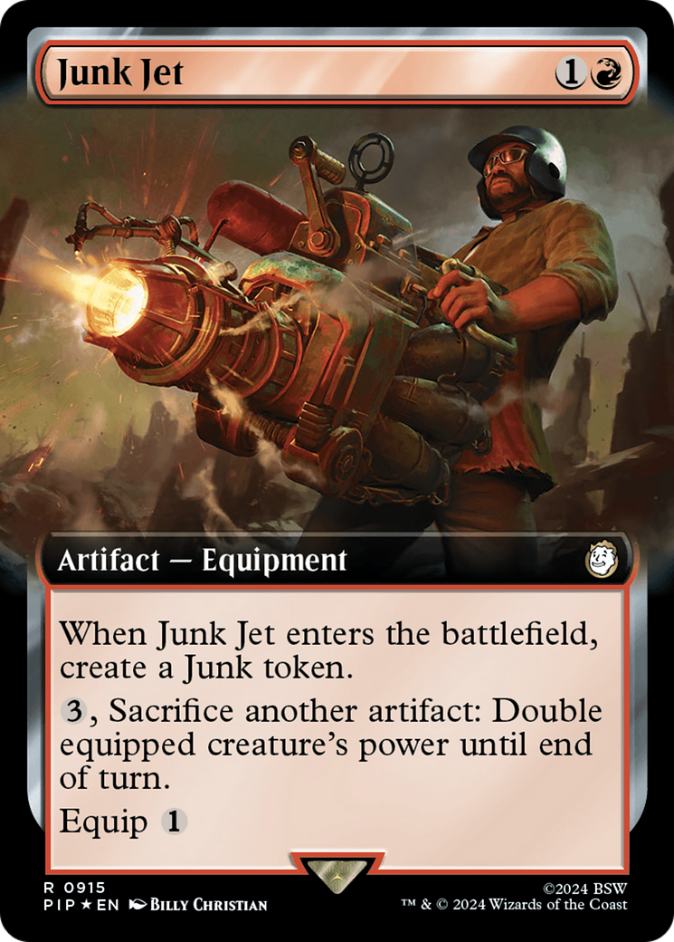 Junk Jet (Extended Art) (Surge Foil) [Fallout] | Jack's On Queen