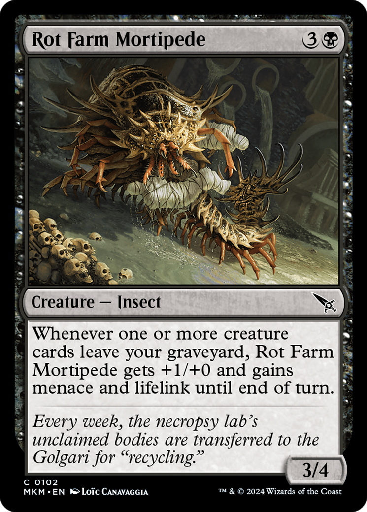 Rot Farm Mortipede [Murders at Karlov Manor] | Jack's On Queen