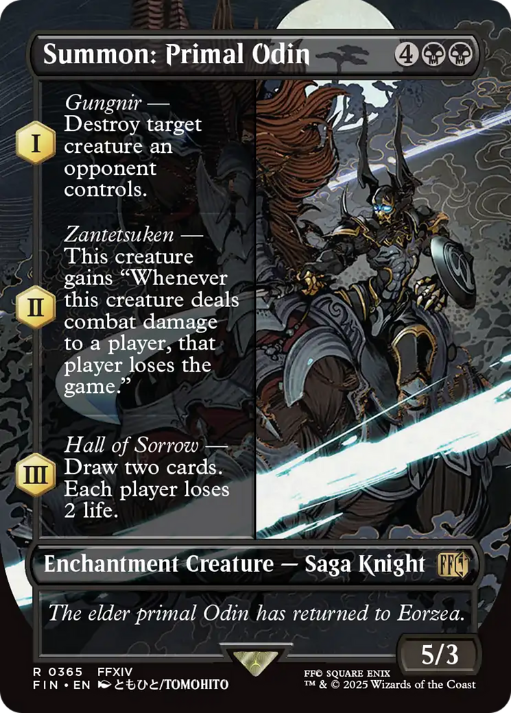 Summon: Primal Odin (Borderless) [FINAL FANTASY] | Jack's On Queen