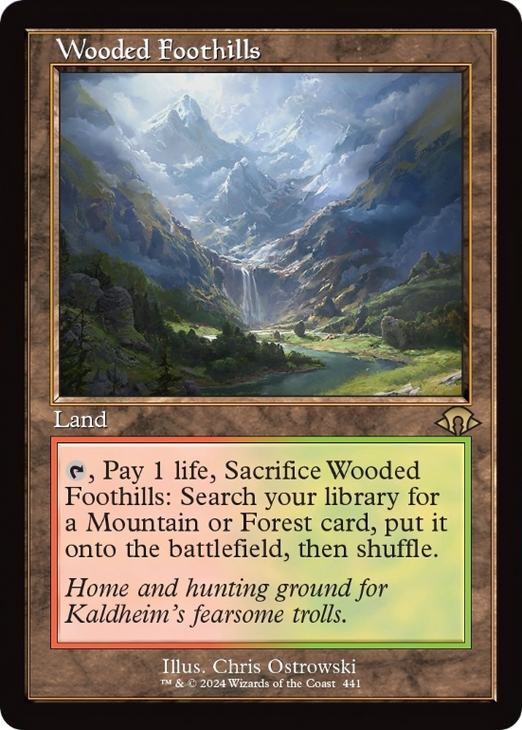 Wooded Foothills (Retro) [Modern Horizons 3] | Jack's On Queen