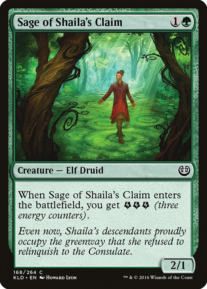 Sage of Shaila's Claim [Kaladesh] | Jack's On Queen