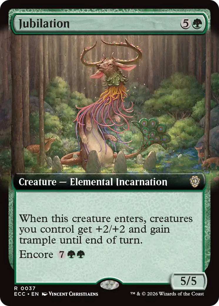 Jubilation (Extended Art) [Lorwyn Eclipsed Commander] | Jack's On Queen